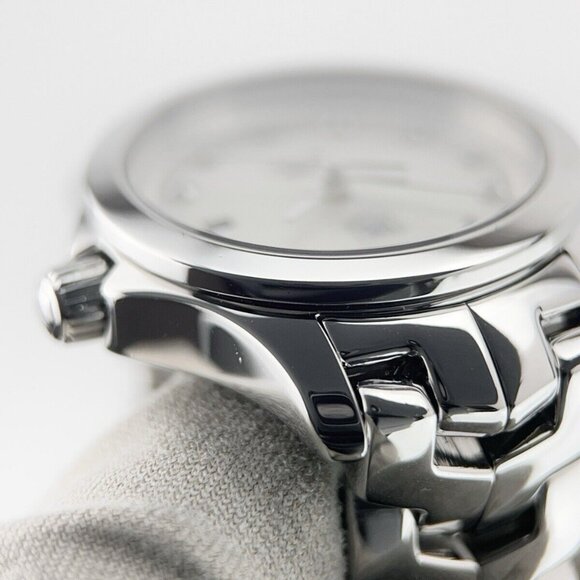 Tag Heuer Link Lady Steel Mother Of Pearl Dial 27mm Quartz Movement WJF1317 - Picture 5 of 9